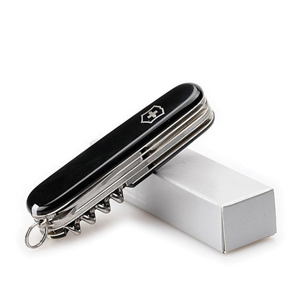 Ніж Victorinox Swiss Army Huntsman чорний. Фото 5