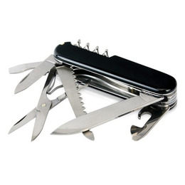 Ніж Victorinox Swiss Army Huntsman чорний. Фото 4