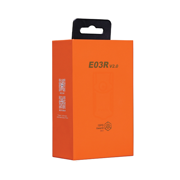 Ліхтар наключний Fenix E03R V2.0 бузковий. Фото 8