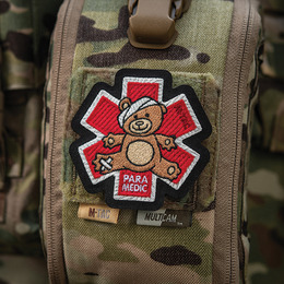 M-Tac нашивка Paramedic Медвідь (вишивка) Bronze/Black. Фото 3