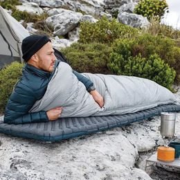 Матрац надувний надлегкий Naturehike CNH22DZ018 із мішком для надування прямокутний зелений 196 см. Фото 5