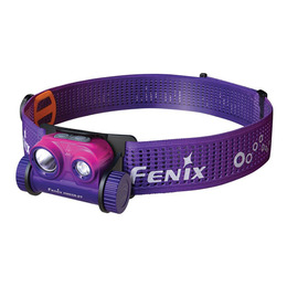 Ліхтар налобний для бігу Fenix HM65R-DT бузковий