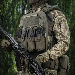 M-Tac передня панель для плитоноски Cuirass QRS XL на 4 магазина Ranger Green. Фото 14