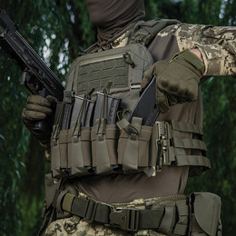 M-Tac передня панель для плитоноски Cuirass QRS XL на 4 магазина Ranger Green. Фото 24