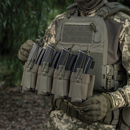 M-Tac передня панель для плитоноски Cuirass QRS XL на 4 магазина Ranger Green. Фото 29