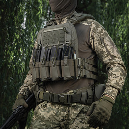 M-Tac передня панель для плитоноски Cuirass QRS XL на 4 магазина Ranger Green. Фото 8