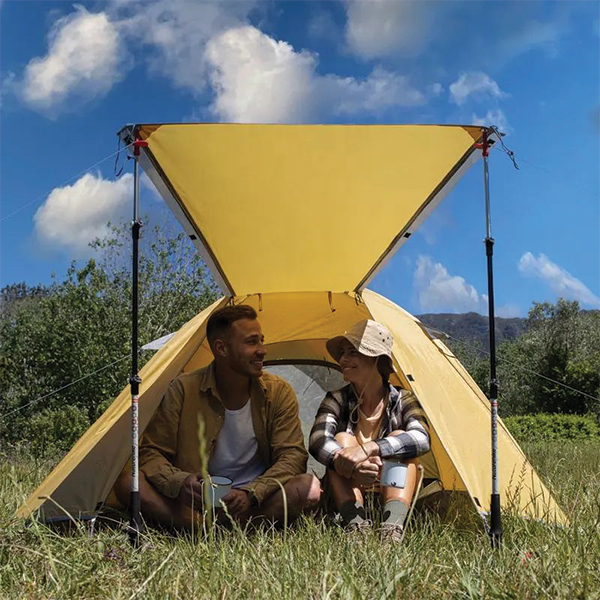 Намет двомісний Naturehike P-Series NH18Z022-P 210T/65D темно-синій. Фото 4