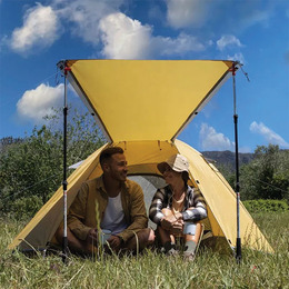 Намет двомісний Naturehike P-Series NH18Z022-P 210T/65D темно-синій. Фото 4