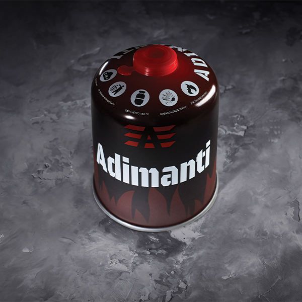 Газовий балон Adimanti 450гр. Фото 3