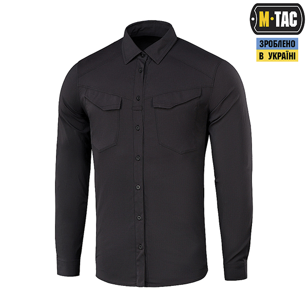 M-Tac сорочка Aggressor Flex Black