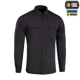 M-Tac сорочка Aggressor Flex Black. Фото 3