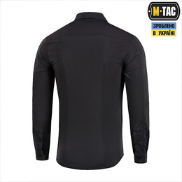 M-Tac сорочка Aggressor Flex Black. Фото 4