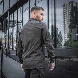 M-Tac сорочка Aggressor Flex Black. Фото 7