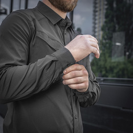 M-Tac сорочка Aggressor Flex Black. Фото 8