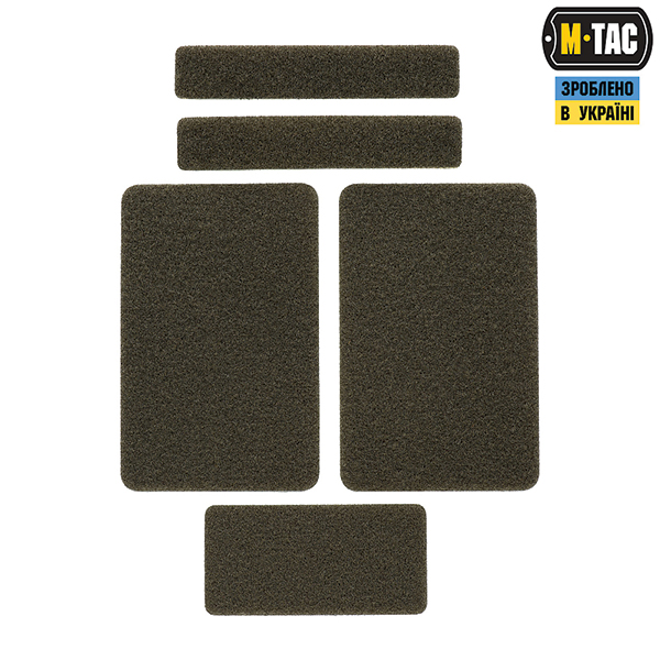 M-Tac комплект липучок (5 шт) Army Olive