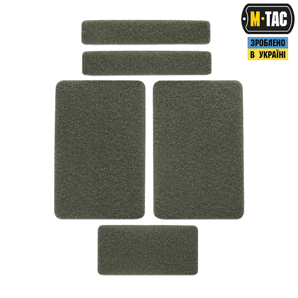 M-Tac комплект липучок (5 шт) Foliage Green