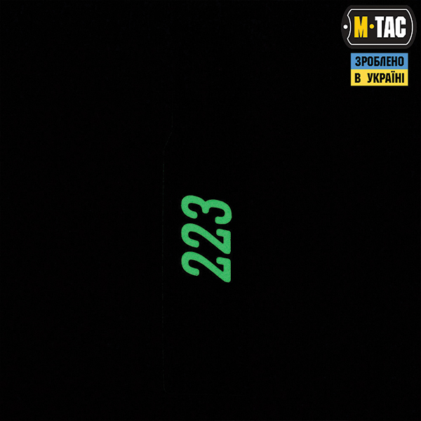 M-Tac нашивка .223 Ammo Black/GID. Фото 2
