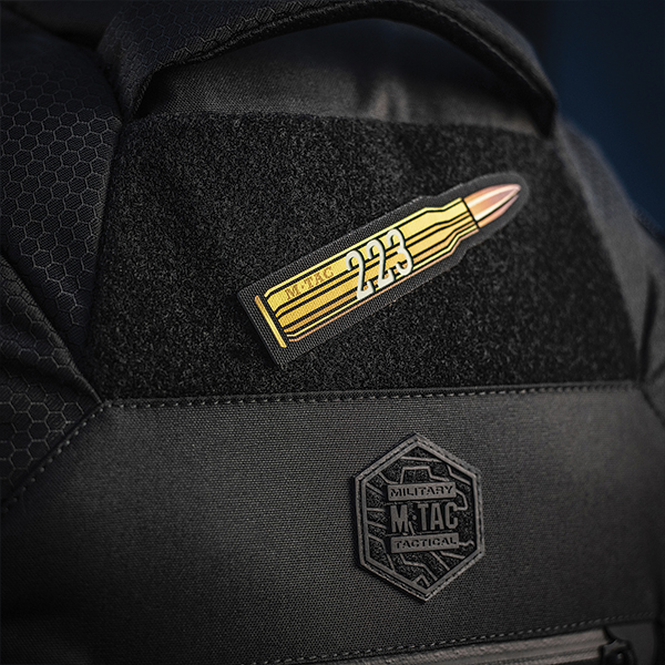 M-Tac нашивка .223 Ammo Black/GID. Фото 3
