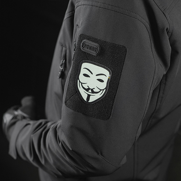 M-Tac нашивка Anonymous Black USA/GID. Фото 3