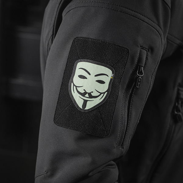 M-Tac нашивка Anonymous Black USA/GID. Фото 4