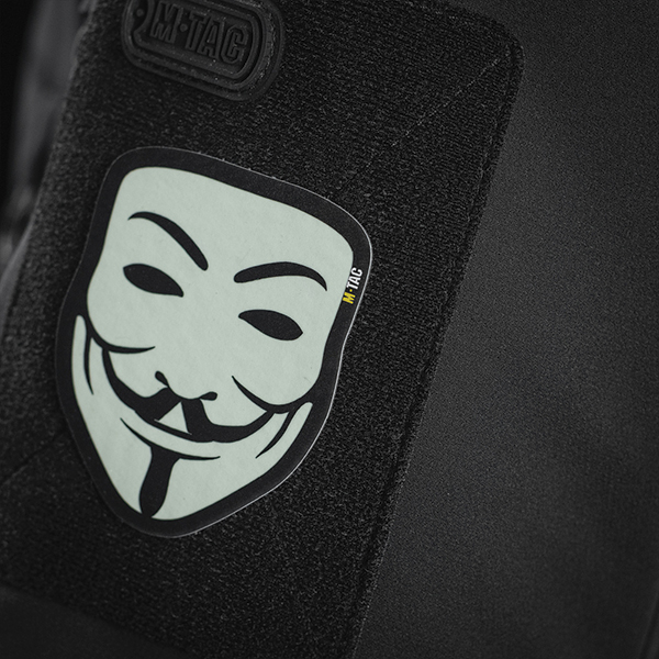 M-Tac нашивка Anonymous Black USA/GID. Фото 5