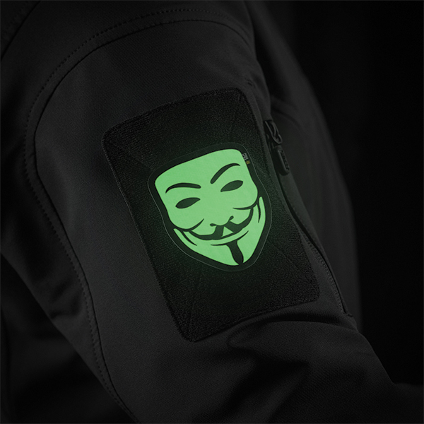 M-Tac нашивка Anonymous Black USA/GID. Фото 7