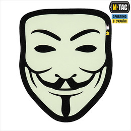 M-Tac нашивка Anonymous Black USA/GID