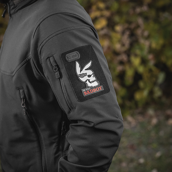 M-Tac нашивка Bad Boy (tattoo) Black/GID. Фото 3