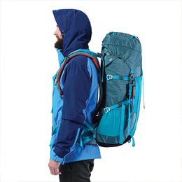 Рюкзак туристичний Naturehike NH16Y020-Q 55 л блакитний. Фото 3