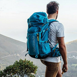 Рюкзак туристичний Naturehike NH18Y045-Q 45 л блакитний. Фото 3