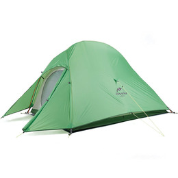 Намет надлегкий двомісний з футпринтом Naturehike Cloud Up 2 Updated NH17T001-T 210T зелений