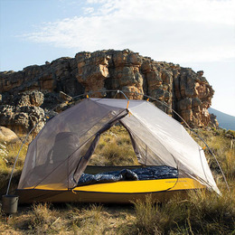 Намет надлегкий двомісний з футпринтом Naturehike Mongar NH17T007-M 20D фіолетовий