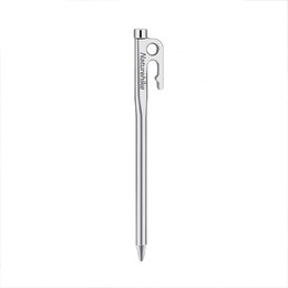 Кілок стальний Naturehike NH19PJ014 35 см сірий