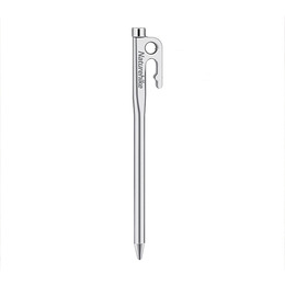 Кілок сталевий Naturehike NH19PJ014 25 см сірий