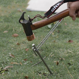 Кілок сталевий Naturehike NH19PJ014 25 см сірий