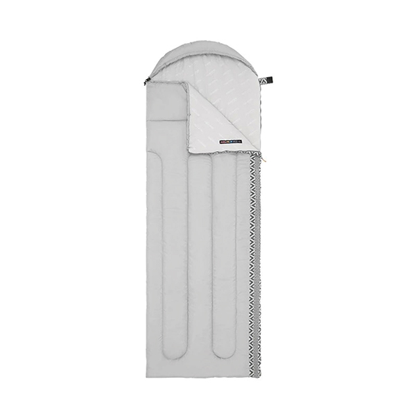 Спальник з капюшоном Naturehike L250 NH21MSD07 (9°C) правий сірий