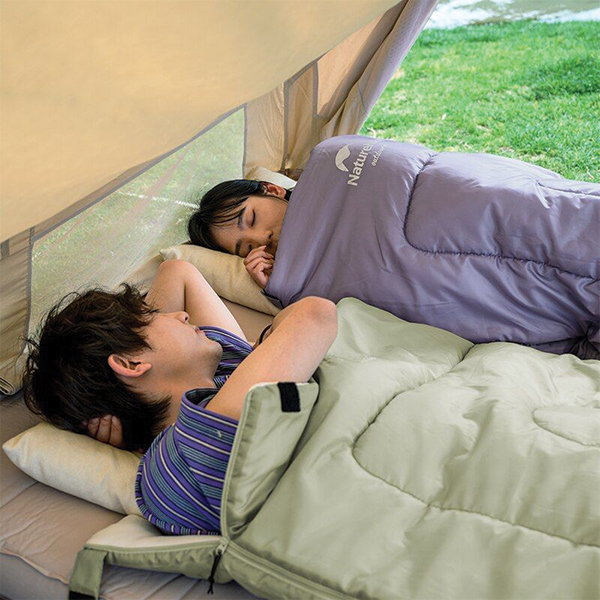 Спальник Naturehike H150 NH19S015-D (18-25°C) p-р L фіолетовий. Фото 7