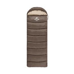 Спальник з капюшоном Naturehike U350 NH20MSD07 (1°C) правий коричневий