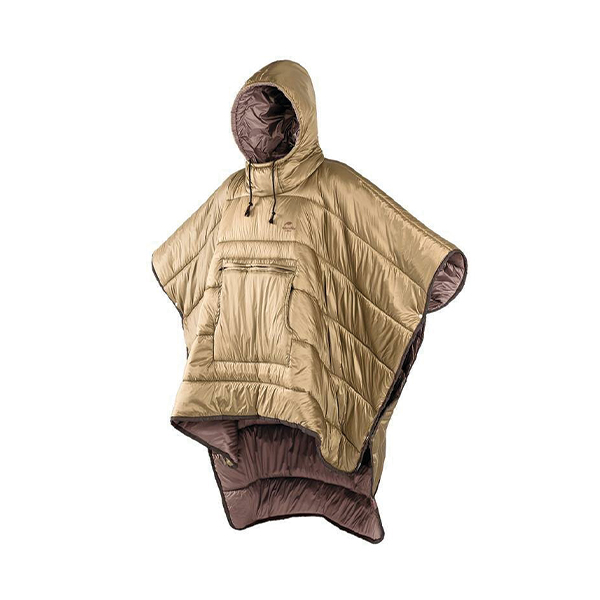 Спальний мішок-пончо Naturehike NH18D010-P Hollow cotton бронзовий