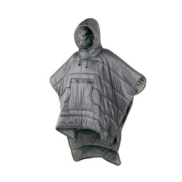 Спальний мішок-пончо Naturehike NH18D010-P Hollow cotton морозний синій