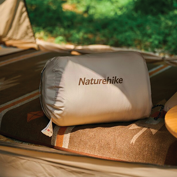 Спальний мішок Naturehike R350 CNH22SD005 бордовий/бежевий. Фото 10