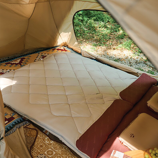 Спальний мішок Naturehike R350 CNH22SD005 бордовий/бежевий. Фото 3