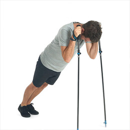 Трекінгова палиця Naturehike ST07 NH18D010-Z 115-135 см бордова