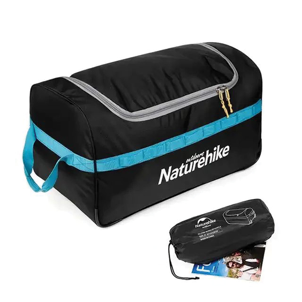 Сумка-баул для кемпінгу Naturehike 110 л NH18X027-L110 л чорна. Фото 2