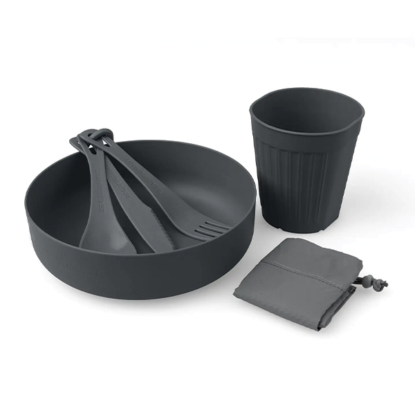 Набір посуду Sea To Summit DeltaLight Solo Set 1.1 (1 Mug, 1 Bowl) Grey