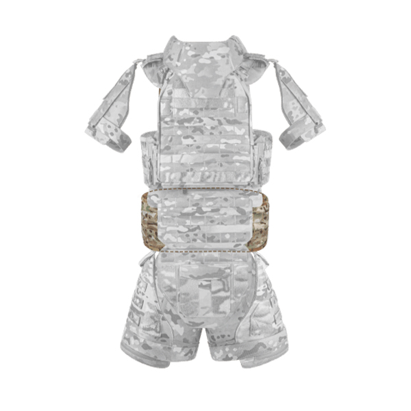 Броньований розвантажувальний пояс AWBR L-XL Multicam. Фото 3