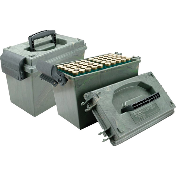 Коробка MTM Shotshell Dry Box на 100 патронів кал. 12/76  камуфляж