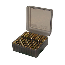 Коробка для патронів MTM кал. 308 Win. на 100 шт. димчаста