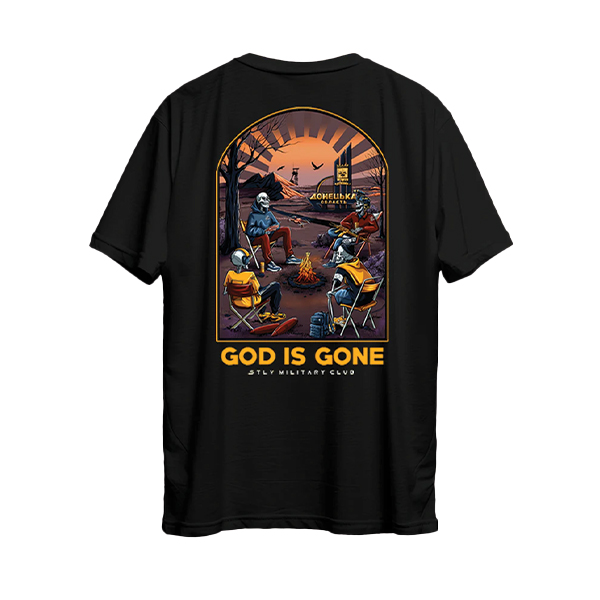 Футболка SG God Is Gone Black