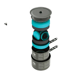Набір посуду Sea To Summit  Alpha Cookset 4.2 Pacific Blue/Grey